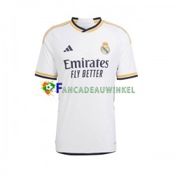 Real Madrid Wedstrijdshirt met Korting Thuis Heren 2023-24 Korte Mouw