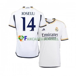 Real Madrid Wedstrijdshirt met Korting JOSELU 14 Thuis Heren 2023-24 Korte Mouw