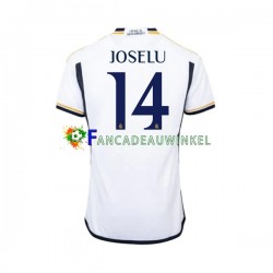 Real Madrid Wedstrijdshirt met Korting JOSELU 14 Thuis Heren 2023-24 Korte Mouw