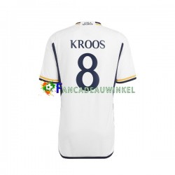 Real Madrid Wedstrijdshirt met Korting Kroos 8 Thuis Heren 2023-24 Korte Mouw