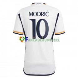 Real Madrid Wedstrijdshirt met Korting Modrić 10 Thuis Heren 2023-24 Korte Mouw