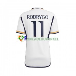 Real Madrid Wedstrijdshirt met Korting Rodrygo Goes 11 Thuis Heren 2023-24 Korte Mouw