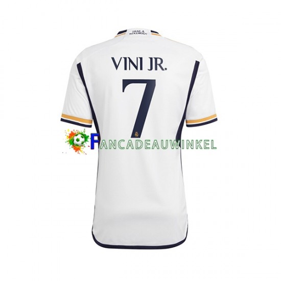 Real Madrid Wedstrijdshirt met Korting Vinicius Junior 7 Thuis Heren 2023-24 Korte Mouw