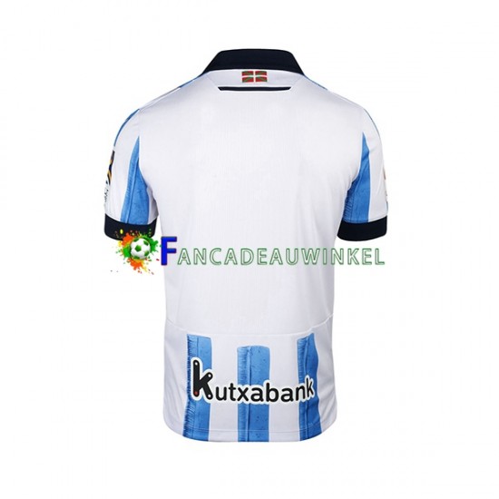 Real Sociedad Wedstrijdshirt met Korting Thuis Heren 2023-24 Korte Mouw