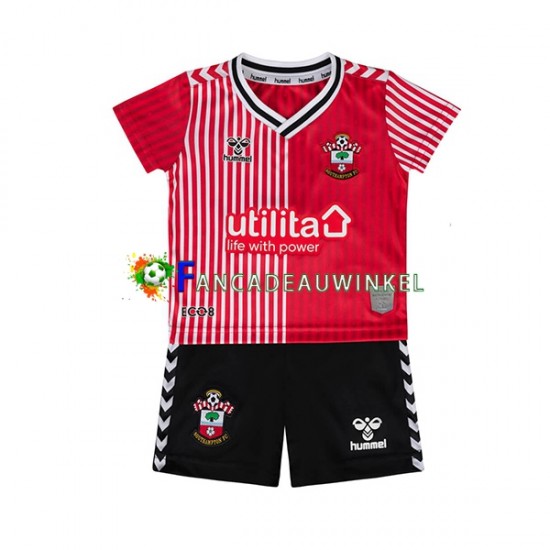 Southampton Wedstrijdshirt met Korting Thuis Kind 2023-24 Korte Mouw