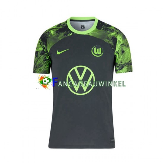 VfL Wolfsburg Wedstrijdshirt met Korting Uit Heren 2023-24 Korte Mouw