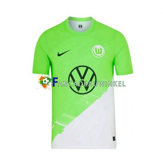 VfL Wolfsburg Wedstrijdshirt met Korting Thuis Heren 2023-24 Korte Mouw