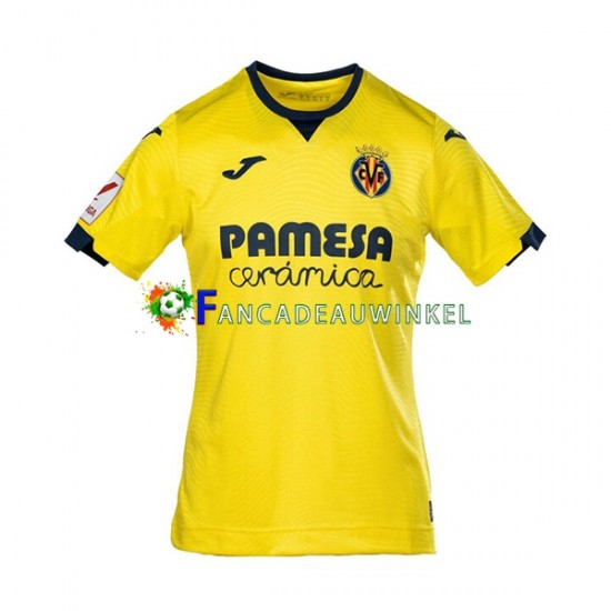 Villarreal CF Wedstrijdshirt met Korting Thuis Heren 2023-24 Korte Mouw