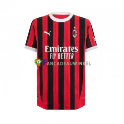 AC Milan Wedstrijdshirt met Korting Thuis Heren 2024-25 Korte Mouw