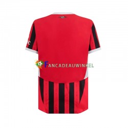 AC Milan Wedstrijdshirt met Korting Thuis Heren 2024-25 Korte Mouw