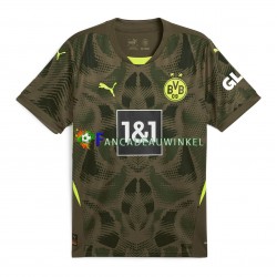 Borussia Dortmund Wedstrijdshirt met Korting Keepersshirt Thuis Heren 2024-25 Korte Mouw