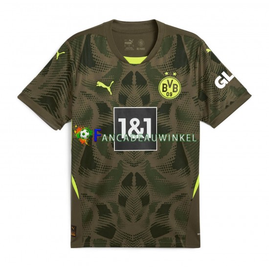 Borussia Dortmund Wedstrijdshirt met Korting Keepersshirt Thuis Heren 2024-25 Korte Mouw