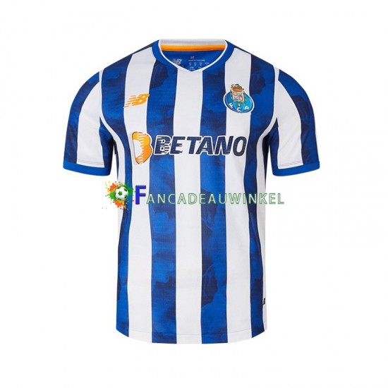 FC Porto Wedstrijdshirt met Korting Thuis Heren 2024-25 Korte Mouw