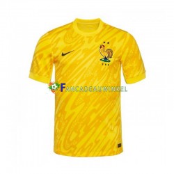 Frankrijk Wedstrijdshirt met Korting Keepersshirt Thuis Heren EK 2024 Korte Mouw