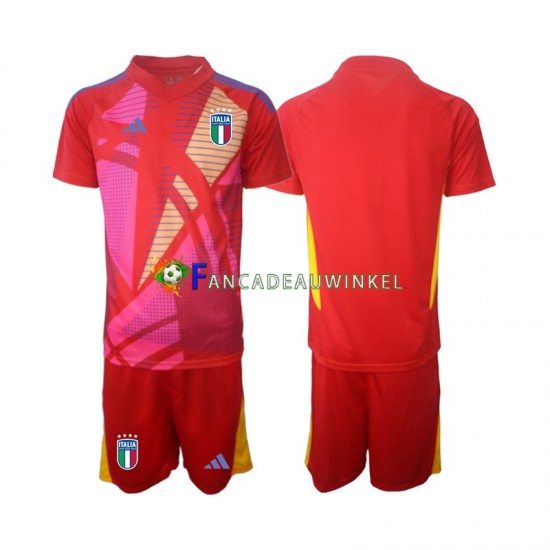 Italië Wedstrijdshirt met Korting Keepersshirt 3rd Kind EK 2024 Korte Mouw