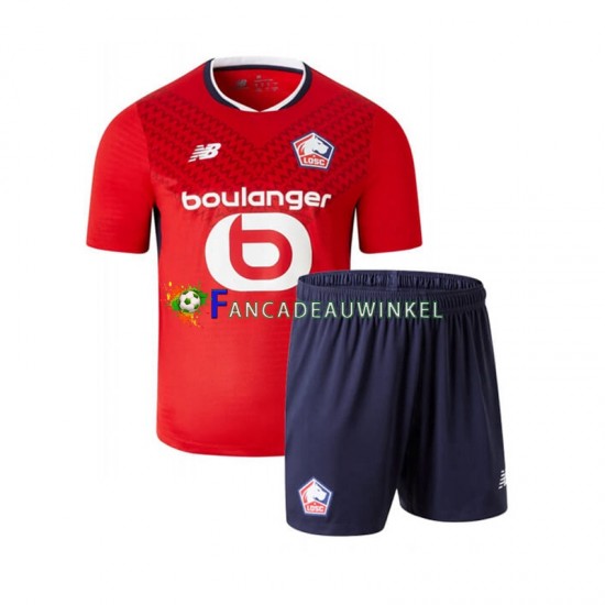 LOSC Lille Wedstrijdshirt met Korting Thuis Kind 2024-25 Korte Mouw