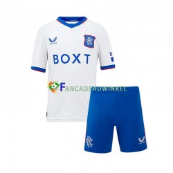 Rangers Wedstrijdshirt met Korting Uit Kind 2024-25 Korte Mouw