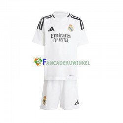 Real Madrid Wedstrijdshirt met Korting Thuis Kind 2024-25 Korte Mouw