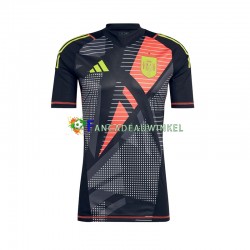Spanje Wedstrijdshirt met Korting Keepersshirt Thuis Heren EK 2024 Korte Mouw