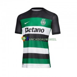 Sporting CP Wedstrijdshirt met Korting Thuis Heren 2024-25 Korte Mouw
