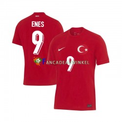 Turkije Wedstrijdshirt met Korting Enes Unal 9 Uit Heren EK 2024 Korte Mouw Turkije Wedstrijdshirt met Korting Enes Unal 9 Uit Heren EK 2024 Korte Mouw