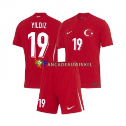 Turkije Wedstrijdshirt met Korting Kenan Yıldız 19 Uit Kind EK 2024 Korte Mouw