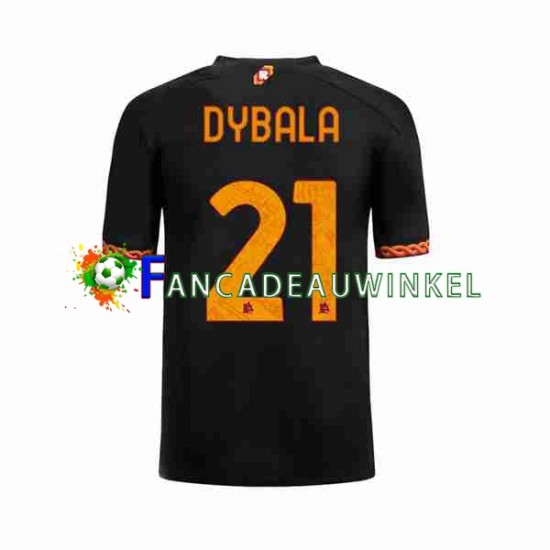 AS Roma Wedstrijdshirt met Korting Paulo Dybala 21 3rd Heren 2023-24 Korte Mouw