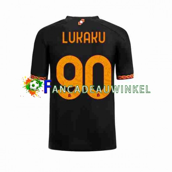 AS Roma Wedstrijdshirt met Korting Romelu Lukaku 90 3rd Heren 2023-24 Korte Mouw