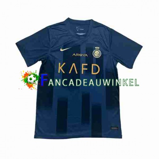 Al-Nassr Wedstrijdshirt met Korting Uit Heren 2023-24 Korte Mouw