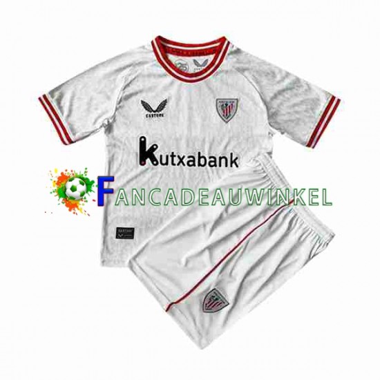 Athletic Bilbao Wedstrijdshirt met Korting Uit Kind 2023-24 Korte Mouw