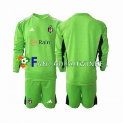 Besiktas Wedstrijdshirt met Korting Keepersshirt Uit Kind 2023-24 Lange Mouw