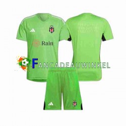 Besiktas Wedstrijdshirt met Korting Keepersshirt Uit Kind 2023-24 Korte Mouw