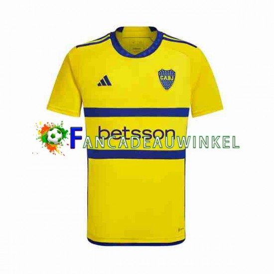 Wedstrijdshirt met Korting CA Boca Juniors Uit Heren 2023-24 Korte Mouw