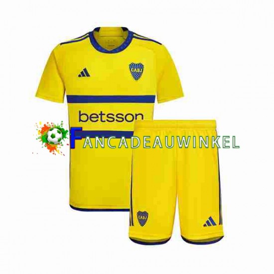 Wedstrijdshirt met Korting CA Boca Juniors Uit Kind 2023-24 Korte Mouw