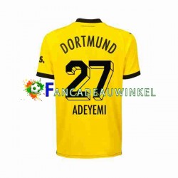 Borussia Dortmund Wedstrijdshirt met Korting Karim Adeyemi 27 Thuis Heren 2023-24 Korte Mouw