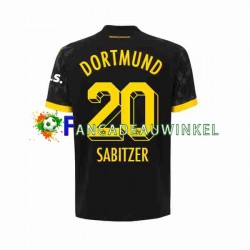 Borussia Dortmund Wedstrijdshirt met Korting Marcel Sabitzer 20 Uit Heren 2023-24 Korte Mouw