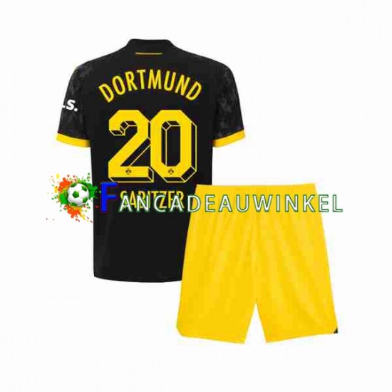 Borussia Dortmund Wedstrijdshirt met Korting Marcel Sabitzer 20 Uit Kind 2023-24 Korte Mouw