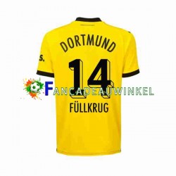 Borussia Dortmund Wedstrijdshirt met Korting Niclas Fullkrug 14 Thuis Heren 2023-24 Korte Mouw