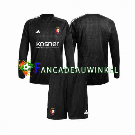 CA Osasuna Wedstrijdshirt met Korting Keepersshirt Uit Kind 2023-24 Lange Mouw