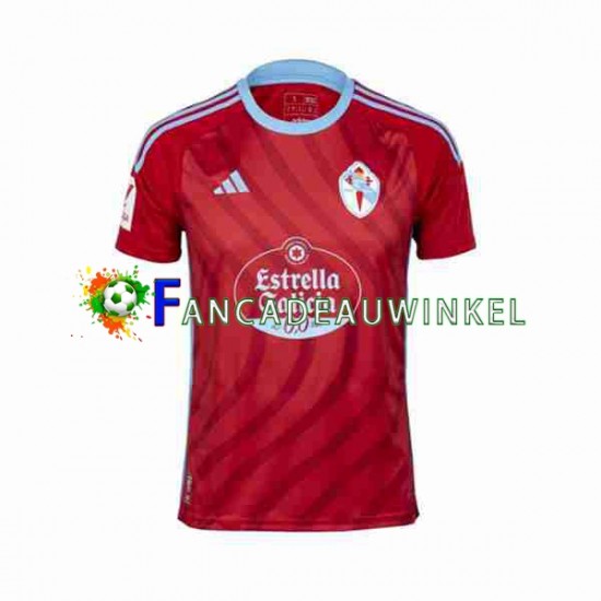 Celta de Vigo Wedstrijdshirt met Korting Uit Heren 2023-24 Korte Mouw