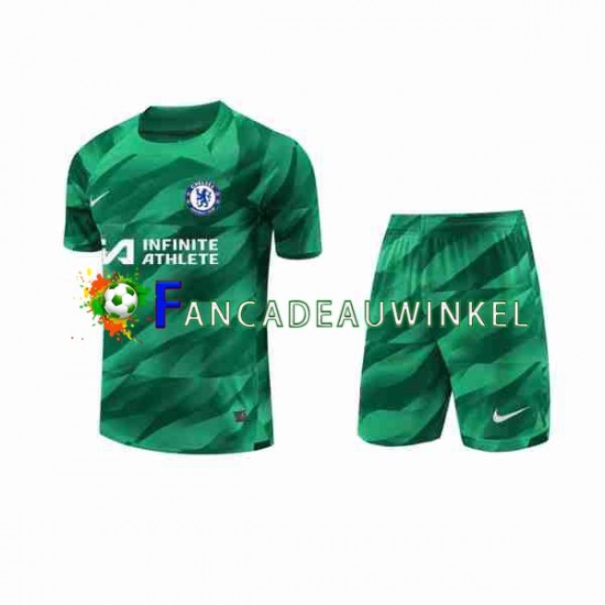 Chelsea Wedstrijdshirt met Korting Keepersshirt 3rd Kind 2023-24 Korte Mouw