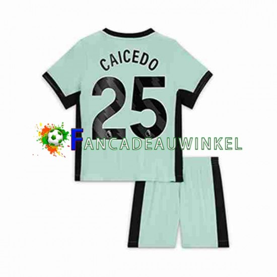 Chelsea Wedstrijdshirt met Korting Moises Caicedo 25 3rd Kind 2023-24 Korte Mouw