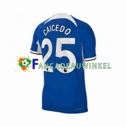 Chelsea Wedstrijdshirt met Korting Moises Caicedo 25 Thuis Heren 2023-24 Korte Mouw