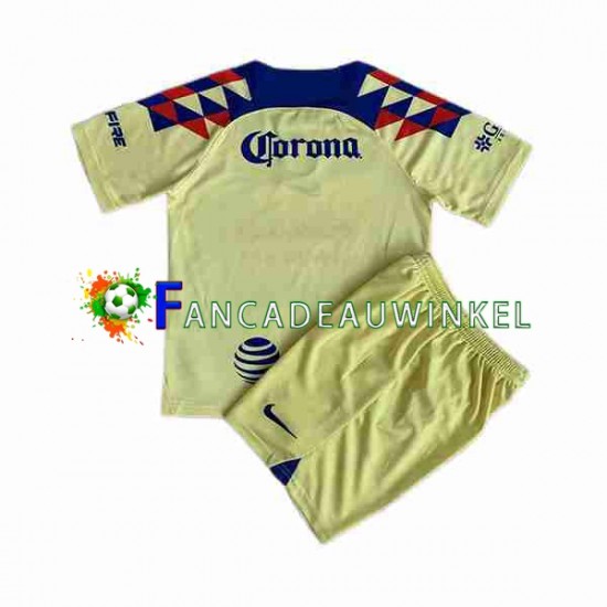 Club América Wedstrijdshirt met Korting Thuis Kind 2023-24 Korte Mouw