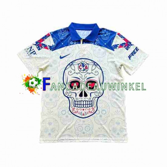 Club América Wedstrijdshirt met Korting Day of the Dead Uit Heren 2023-24 Korte Mouw