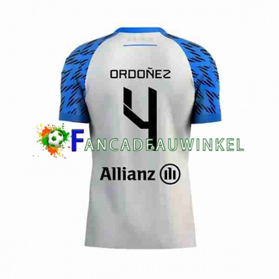 Club Brugge Wedstrijdshirt met Korting Joel Ordonez 4 Uit Heren 2023-24 Korte Mouw