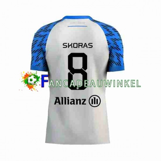 Club Brugge Wedstrijdshirt met Korting Michal Skoras 8 Uit Heren 2023-24 Korte Mouw