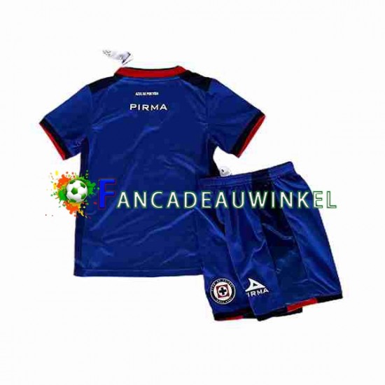 Cruz Azul Wedstrijdshirt met Korting Thuis Kind 2023-24 Korte Mouw