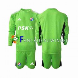 Dinamo Zagreb Wedstrijdshirt met Korting Keepersshirt Thuis Kind 2023-24 Lange Mouw