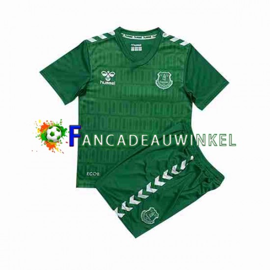 Everton Wedstrijdshirt met Korting Keepersshirt Thuis Kind 2023-24 Korte Mouw